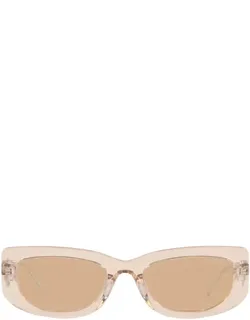 Prada Eyewear Sunglasses Pr 14ys Crystal Beige Metal/acetate Italy