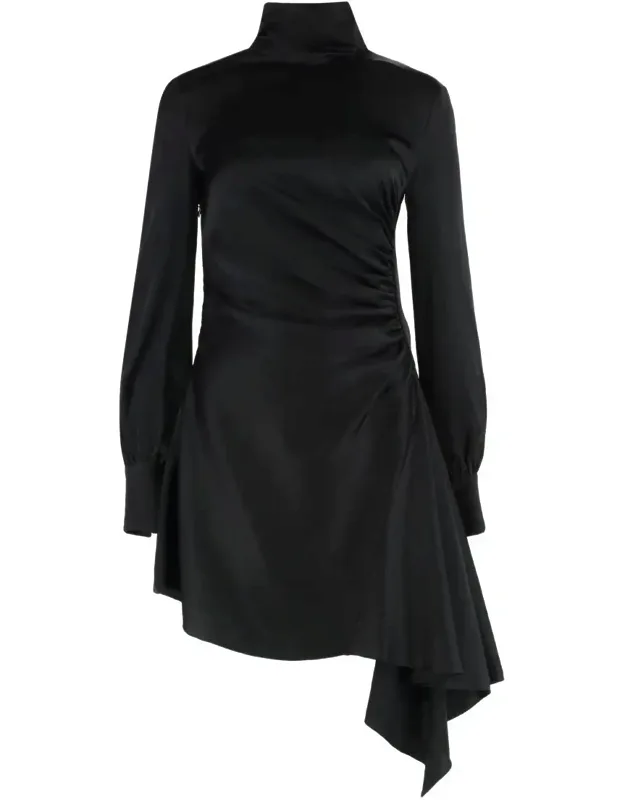 Mini Dress With Ruffles