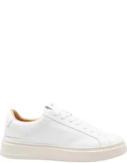 Sneakers With Round Toe And Rubber Sole