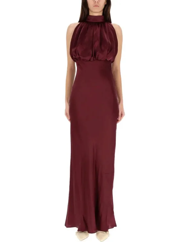 Silk Long Dress