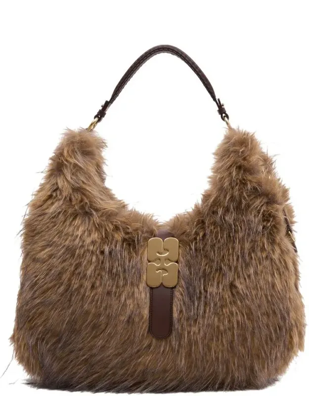 Kat Large Coyote Shoulder Bag