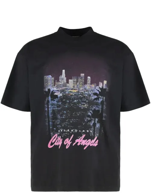 Round Neck Cotton T-shirt