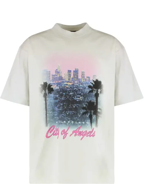 Round Neck Cotton T-shirt