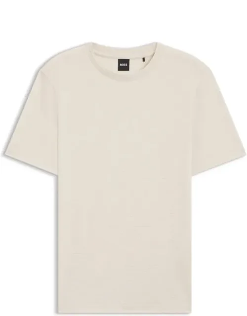 Bubble-jacquard Structure T-shirt