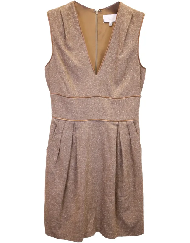 V-neck Sleeveless Dress
