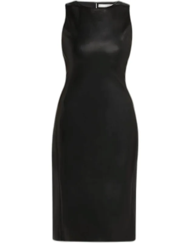 Wynell Vegan Leather Dress
