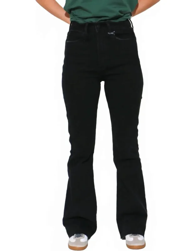 High Rise Skinny Flare Jeans