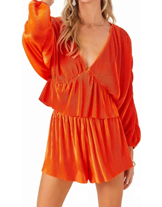 Sunkist Deep V Top