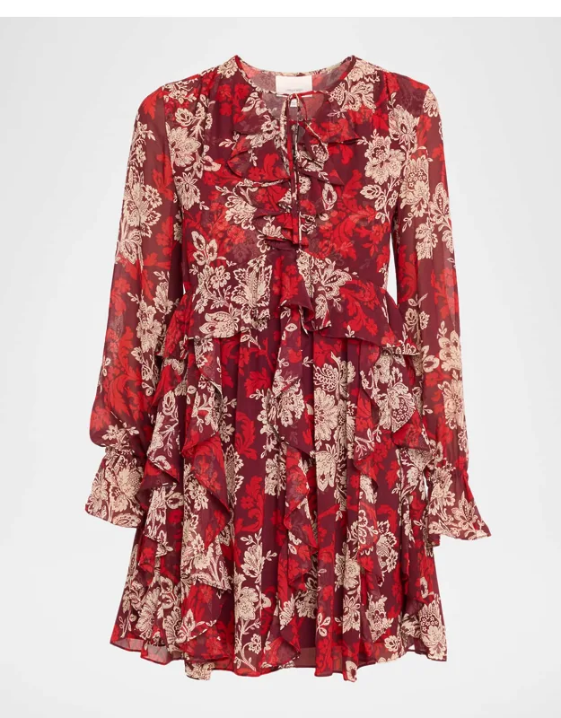 Long-sleeve Mini Dress