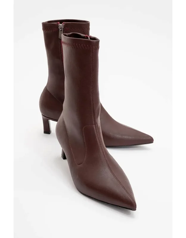 Pointed Toe Stiletto Boot