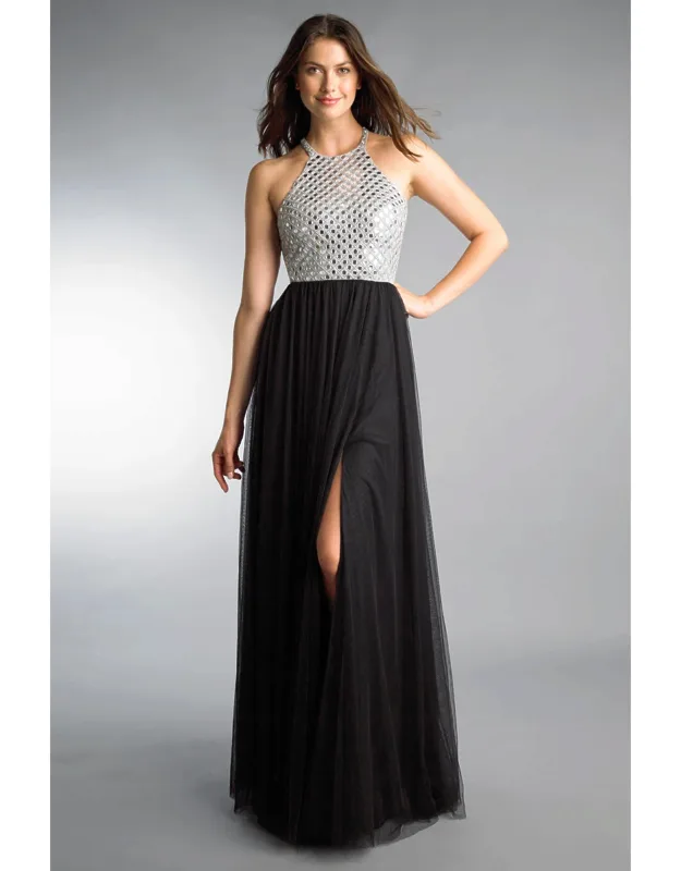 Halter Evening Dress