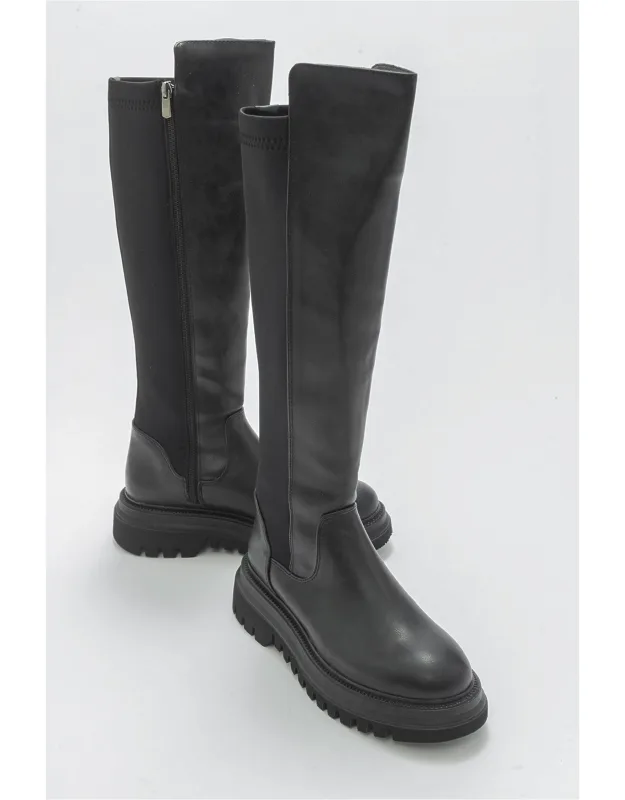 Shadow Knee High Boot With 2.0" Heel And 15.4" Shaft