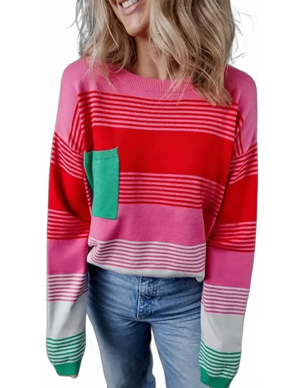 Cranberry Ginger Sweater