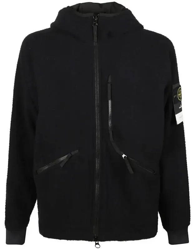 Jacket With Logo Patch