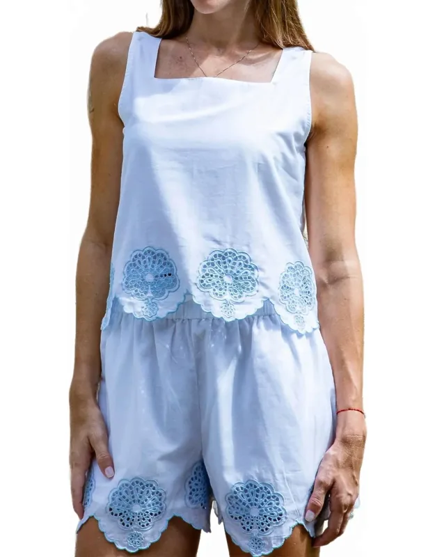 Porto Sleeveless Top