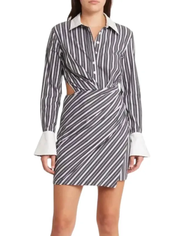 Striped Mini Dress