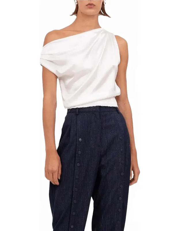 Asymmetrical Crop Top
