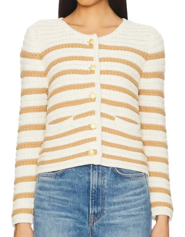 Oberon Crochet Cardigan Sweater