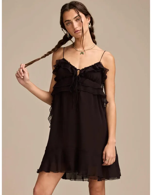Ruffle Mini Dress