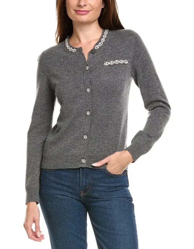 Wool & Cashmere-blend Cardigan