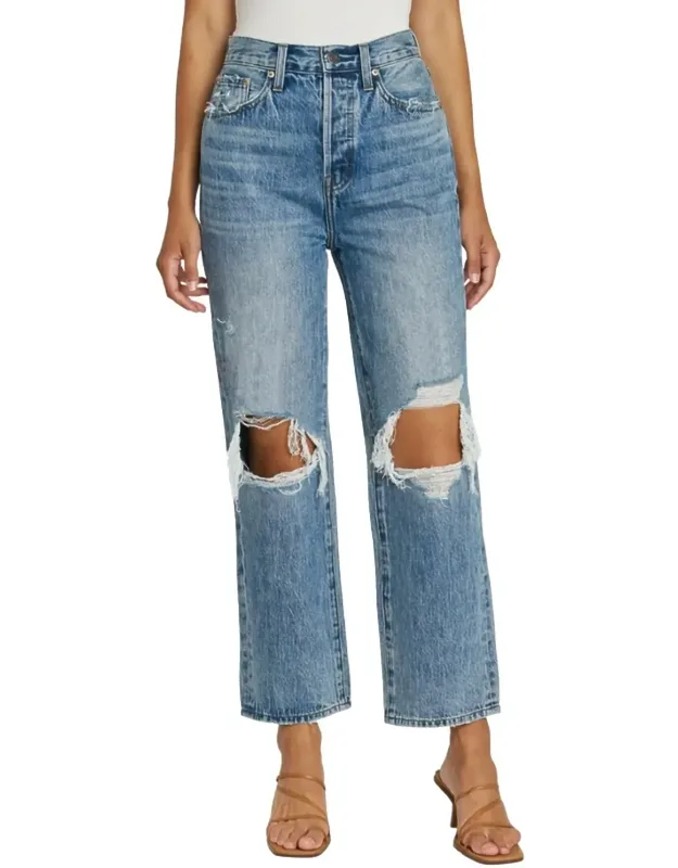 Super High Rise Straight Jeans