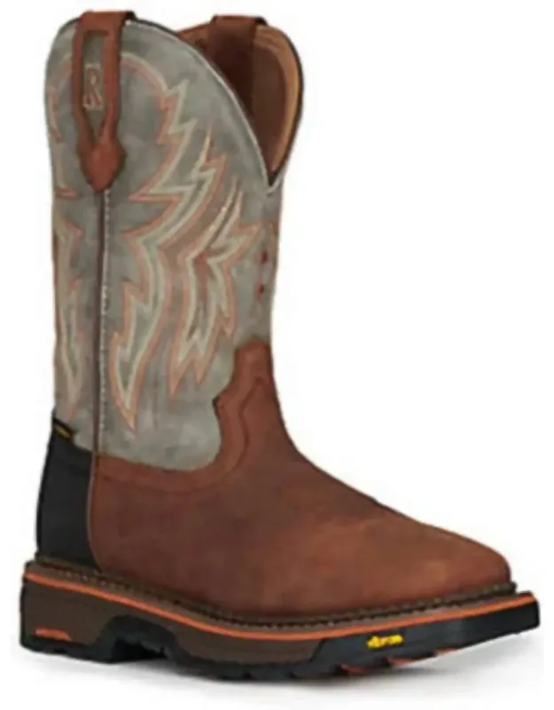 Square Toe Work Boots