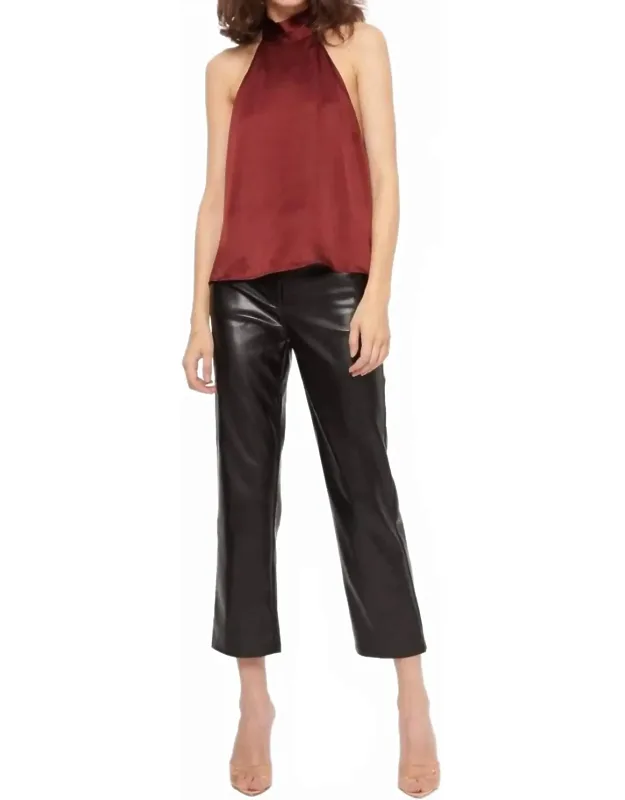 Janice Halter-neck Top