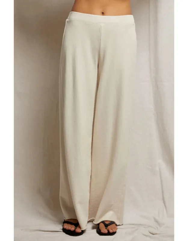 Amber Cotton Wide Leg Trousers