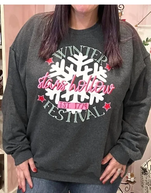 Stars Hollow Winter Festival Sweater