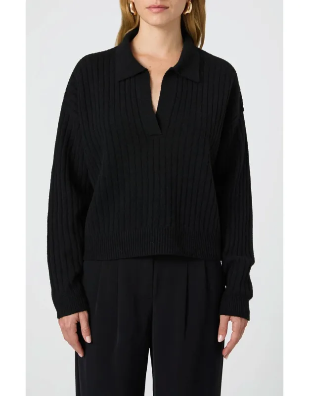 Vhari Collar Long Sleeve Jumper