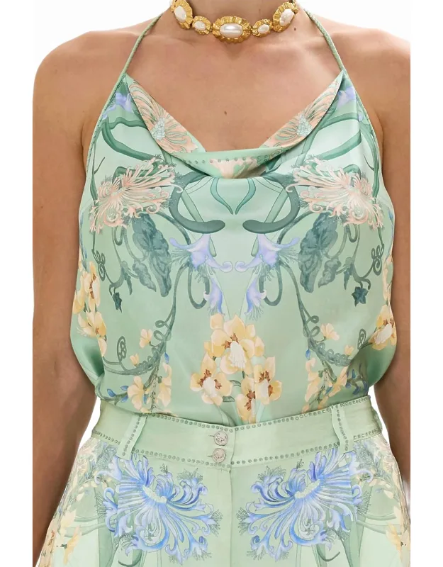 Bias Halter Top