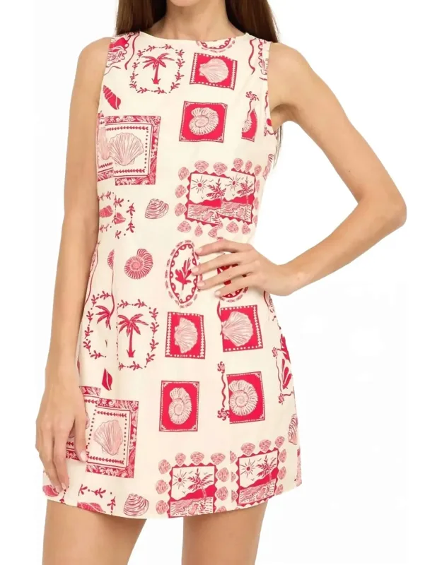 Shell Shift Dress