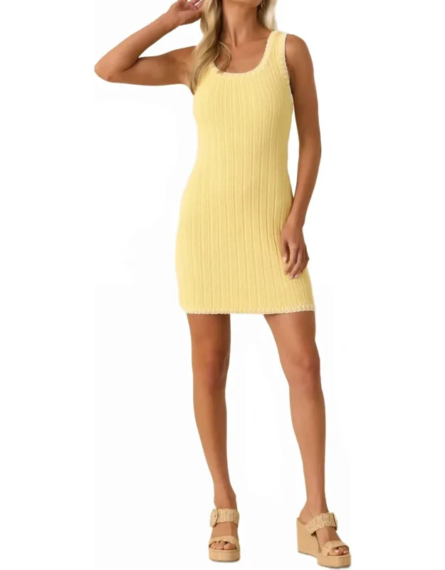 Knit Mini Dress