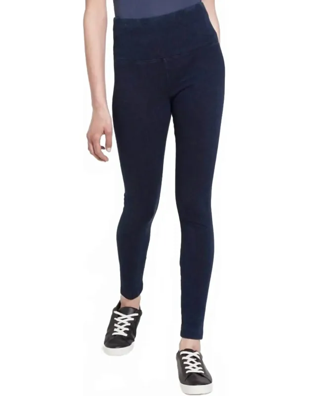 Denim Skinny Ankle-length Leggings