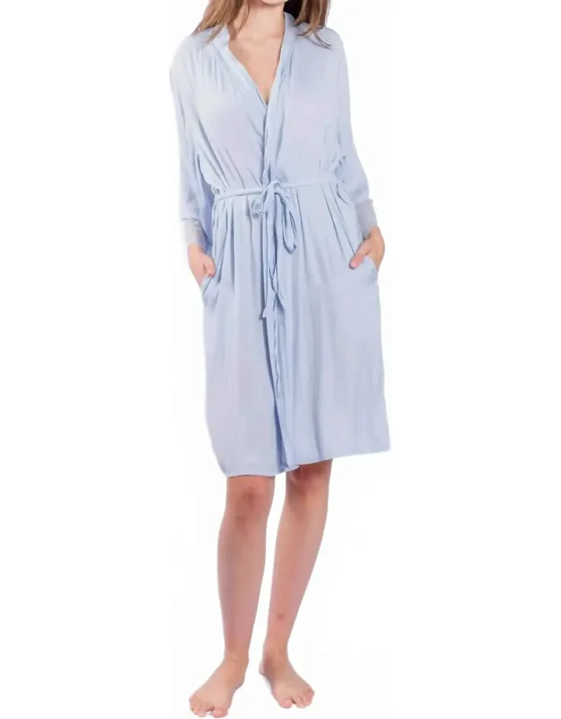 Jacquard Satin Robe