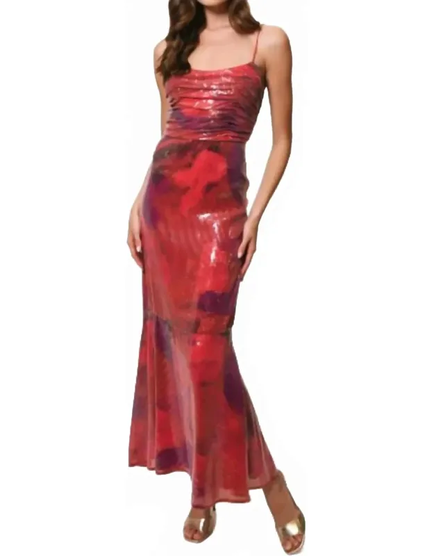 Ruched Maxi Dress