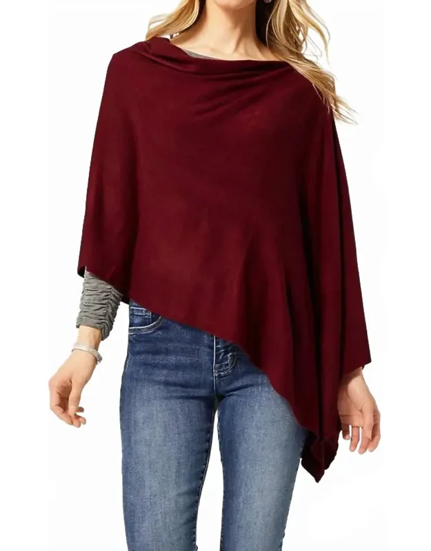 Asymmetrical Lightweight Poncho