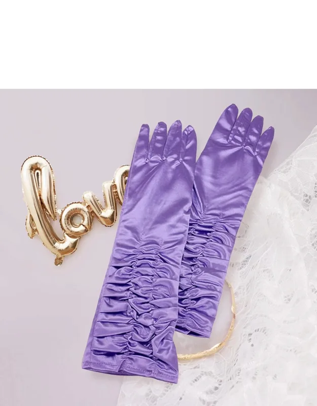 Ruffle Gloves