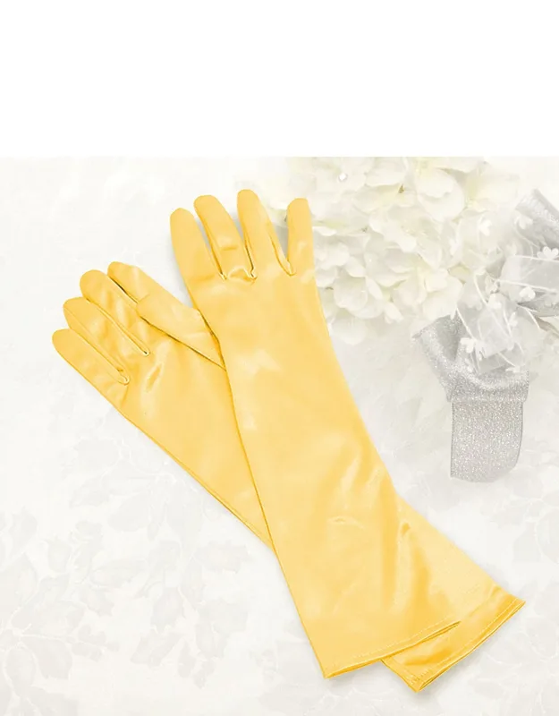 Satin Gloves