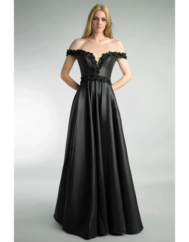 Off Shoulder Evening Dress