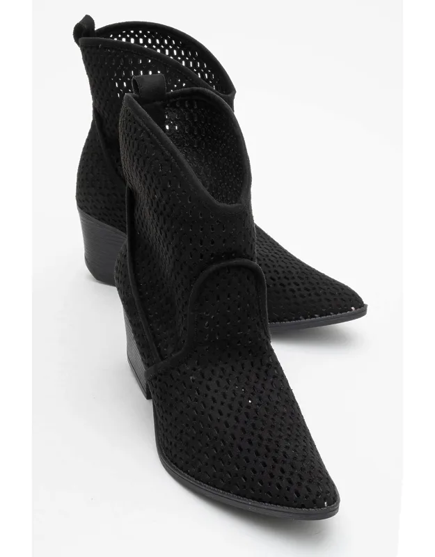 Pera Block Heel Summer Boot