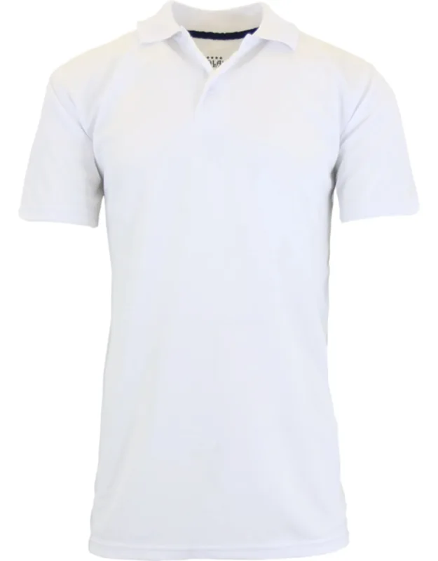 Tagless Dry-fit Moisture-wicking Polo Shirt