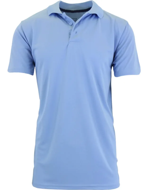 Tagless Dry-fit Moisture-wicking Polo Shirt