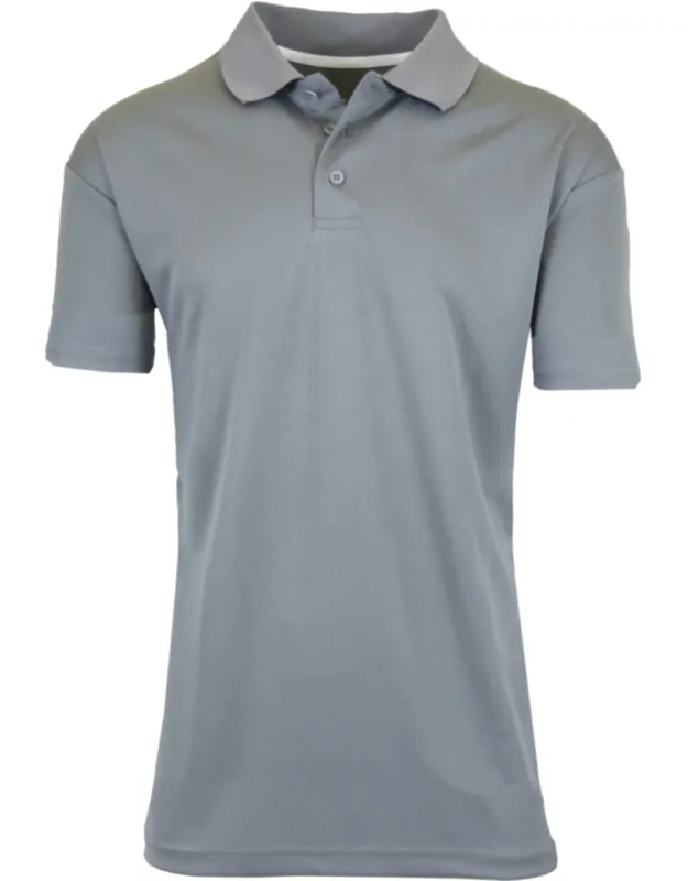 Tagless Dry-fit Moisture-wicking Polo Shirt