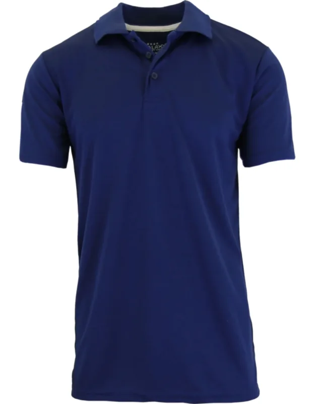 Tagless Dry-fit Moisture-wicking Polo Shirt