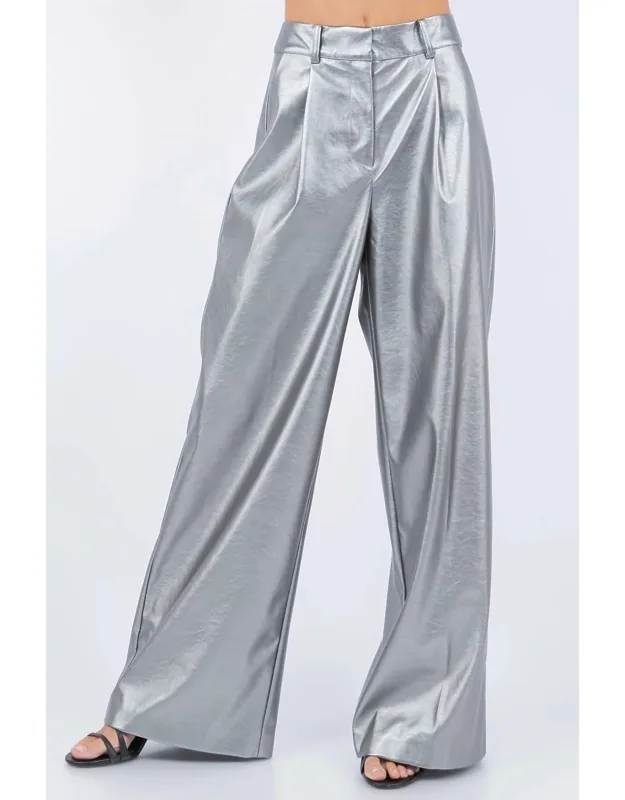 High Waist Wide Leg Pants