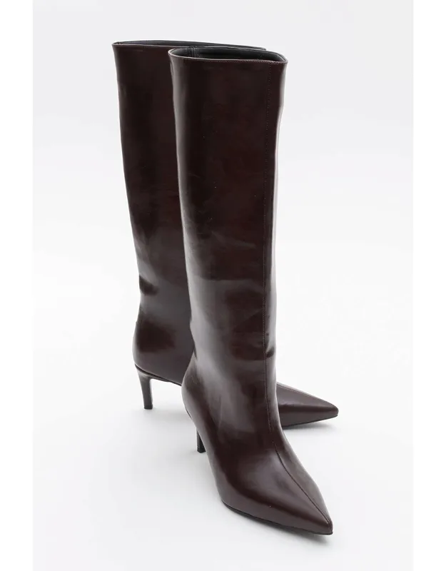 Cassandra High‑heel Boot With Poised Elevation And Dependable Grip