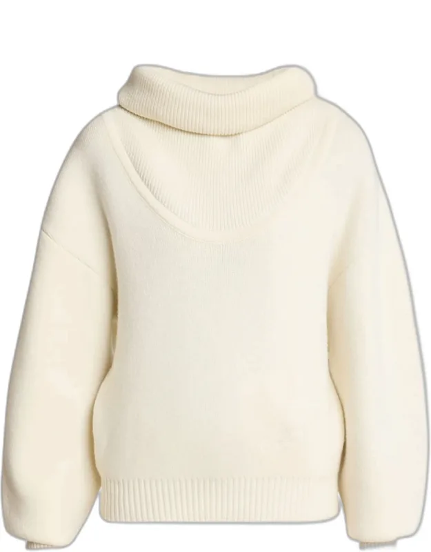 Maille Pallone Turtleneck Wool-cashmere Sweater