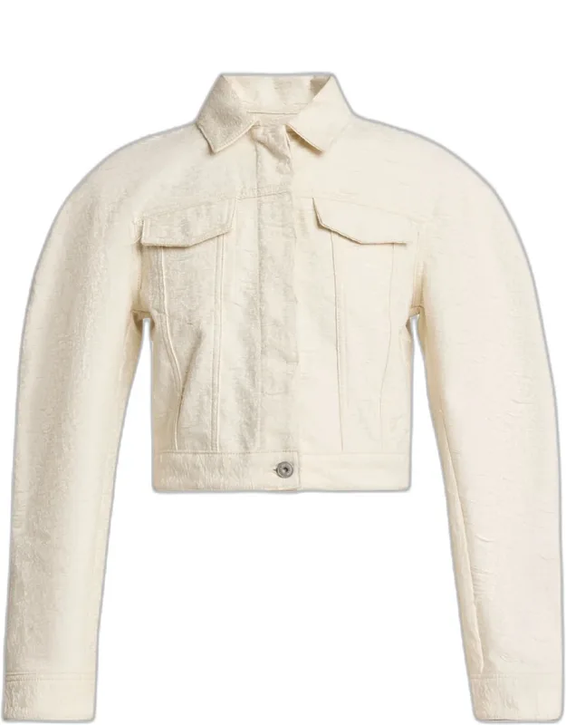 Oval Denim Coat