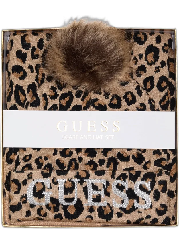 Logo Hat And Scarf Gift Set